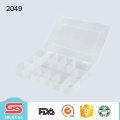 useful storage tool clear plastic compartment storage box